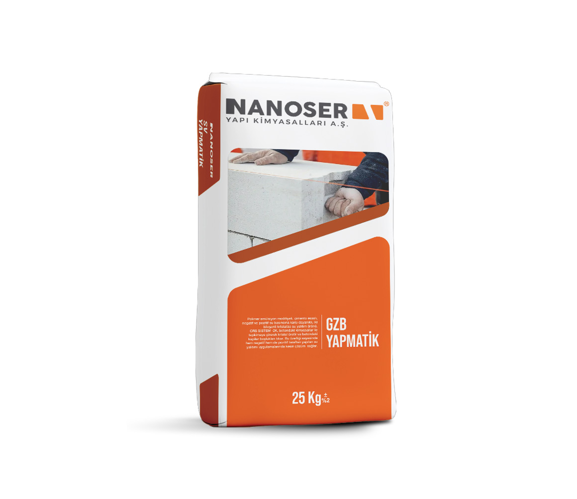 GZB YAPMATİK | Nanoser Yapı Kimyasalları