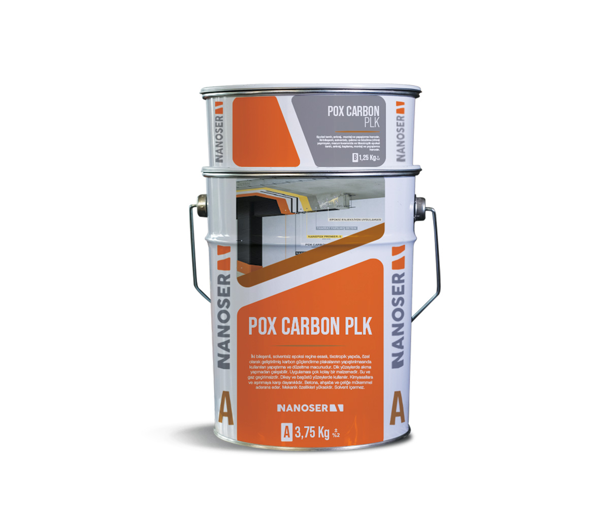 POX CARBON-PLK - epoksi-grout-ve-tamir-montaj-harclari | Nanoser Yapı Kimyasalları