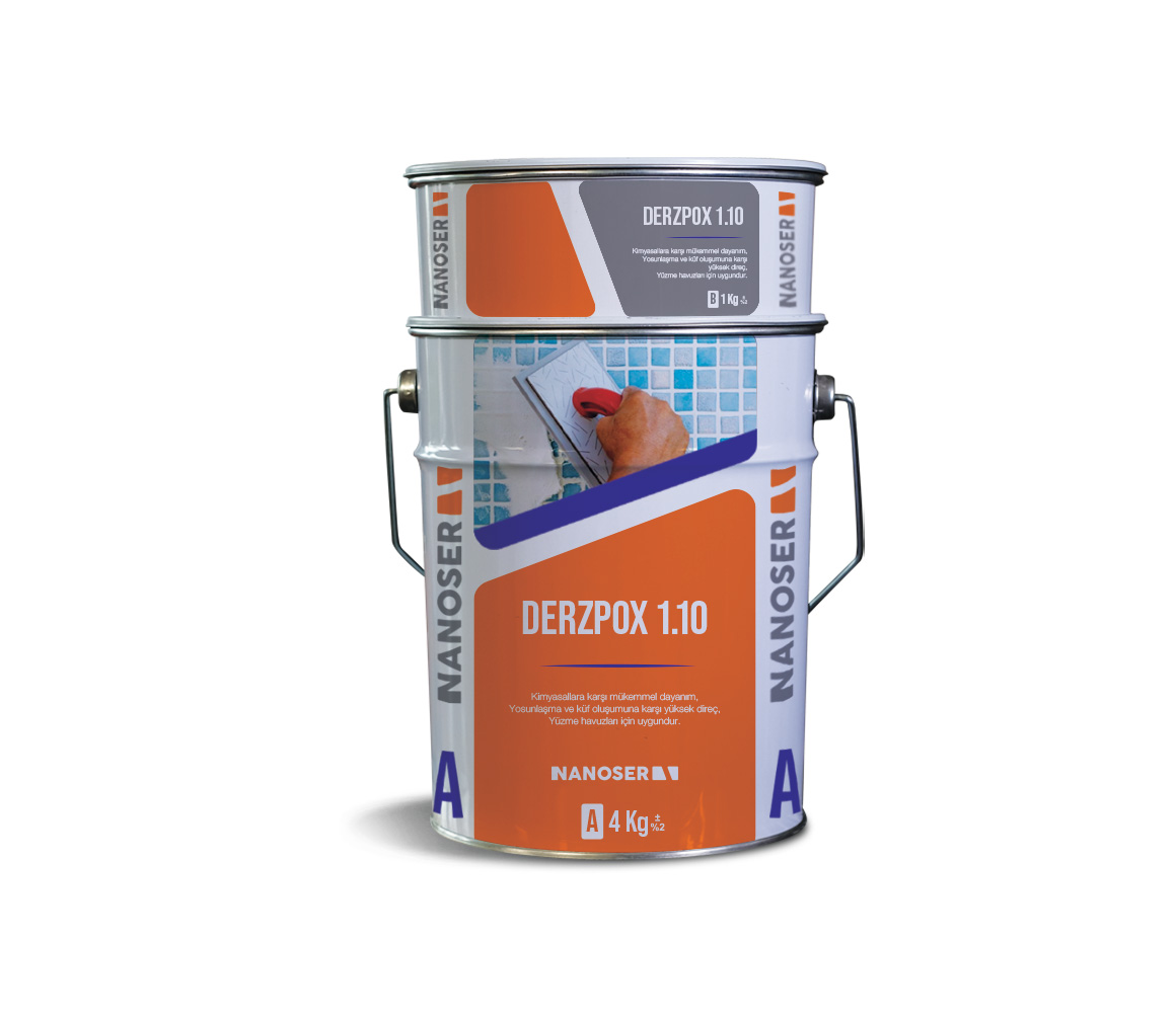 Derzpox 1.10 - Ceramic Adhesives and Joint Fillers | Nanoser Yapı Kimyasalları