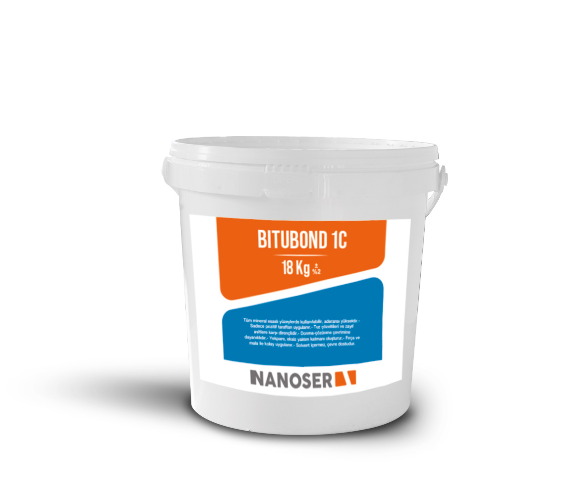 Bitubond 1C - Bitüm Esaslı Su Yalıtım Ürünleri | Nanoser Yapı Kimyasalları