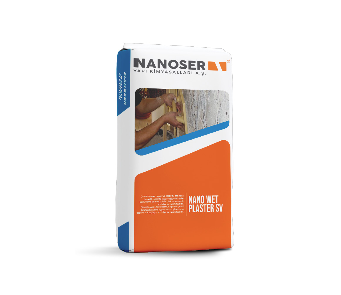 Nano Wet Plaster SV - Küf ve Nem Yalıtım | Nanoser Yapı Kimyasalları