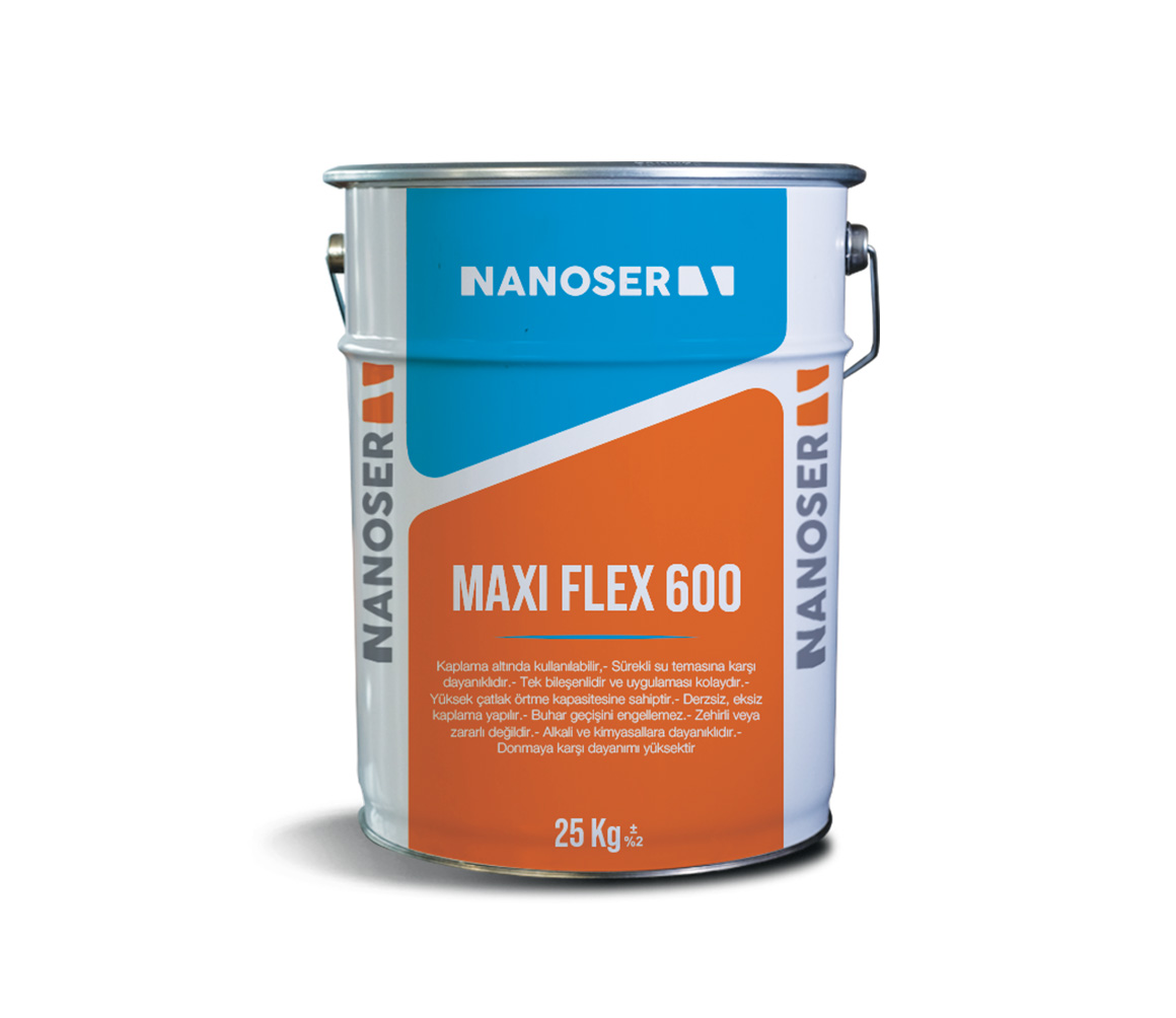 Maxi Flex 600 -  Poliürea Poliüretan Ve Ms Polimer Su Yalıtım Ürünleri | Nanoser Yapı Kimyasalları