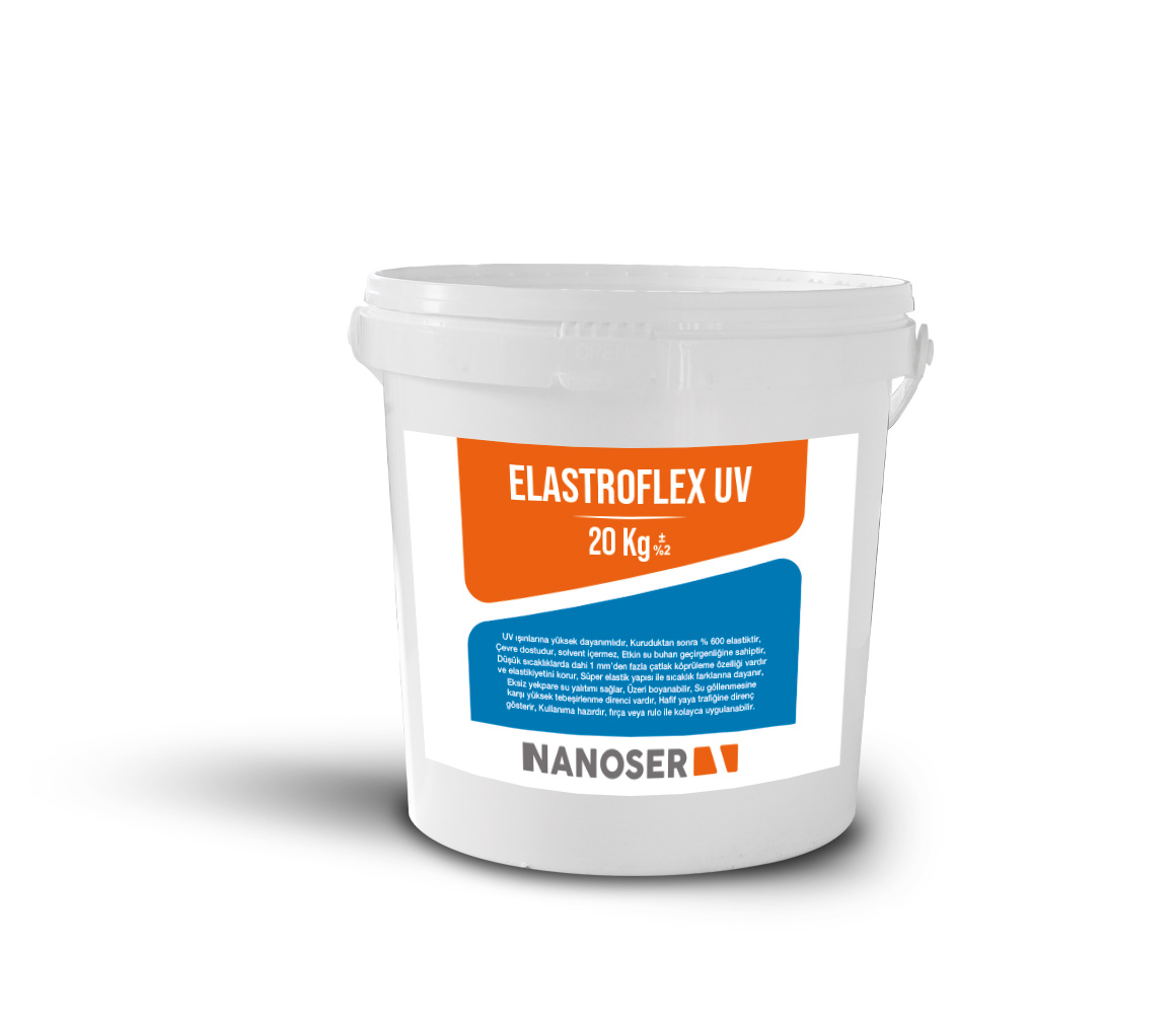 Elastroflex UV - Tekstil Örtü ve Akrilik Su Yalıtım Ürünleri | Nanoser Yapı Kimyasalları