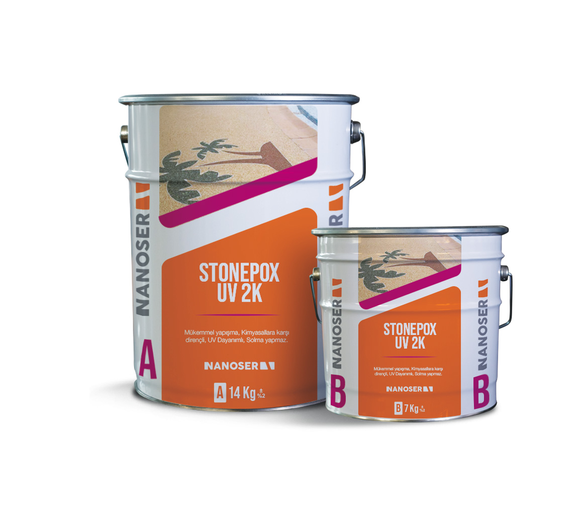 STONEPOX UV 2K - tas-baglayici-dekoratif-zemin-ürünleri | Nanoser Yapı Kimyasalları